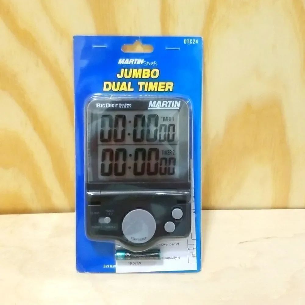 DUEL TIMER CLOCK